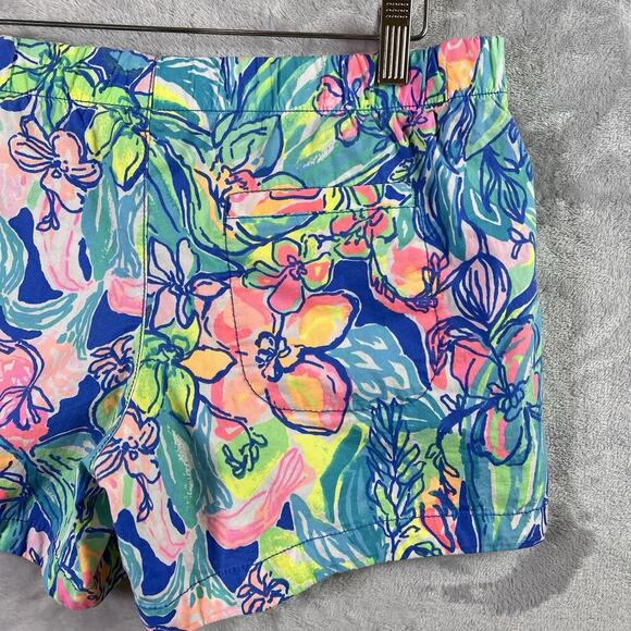 Lilly Pulitzer Shorts Women's XS Multicolor Floral Botanical Vacation Summer - Picture 8 of 13